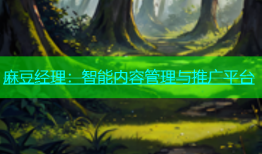 麻豆经理：智能内容管理与推广平台