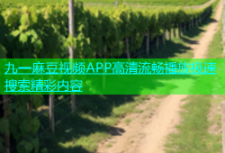 九一麻豆视频APP高清流畅播放极速搜索精彩内容