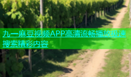 九一麻豆视频APP高清流畅播放极速搜索精彩内容