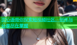 沈心语带你探索短视频社区，创作与分享尽在掌握