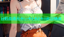 日韩高清无卡：卡1卡2卡3麻豆精选
