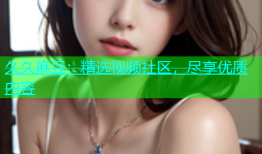 久久麻豆：精选视频社区，尽享优质内容