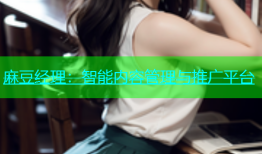 麻豆经理：智能内容管理与推广平台