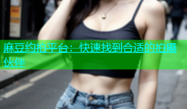 麻豆约拍平台：快速找到合适的拍摄伙伴