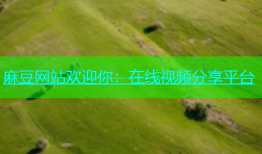 麻豆网站欢迎你：在线视频分享平台