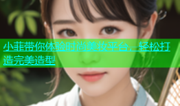 小菲带你体验时尚美妆平台，轻松打造完美造型