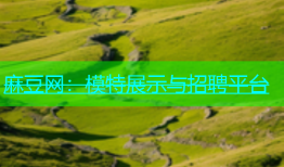麻豆网：模特展示与招聘平台