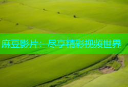 麻豆影片：尽享精彩视频世界