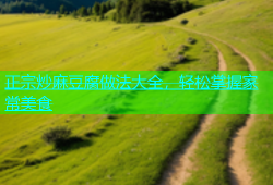 正宗炒麻豆腐做法大全，轻松掌握家常美食