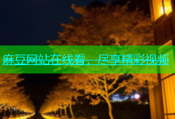 麻豆网站在线看，尽享精彩视频